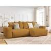 Image de Canapé d'angle réversible convertible coffre VOLTAIRE jaune réversible BOBOCHIC 4 places