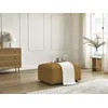 Image de Pouf TINA velours côtelé jaune BOBOCHIC