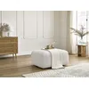 Image de Pouf TINA tissu bouclette blanc BOBOCHIC