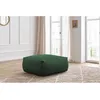Image de Pouf rectangulaire VOLTAIRE vert BOBOCHIC