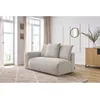 Image de Chauffeuse 2 places avec accoudoir pour canapé modulable VOLTAIRE beige angle gauche BOBOCHIC 2 places