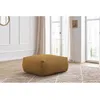 Image de Pouf rectangulaire VOLTAIRE jaune BOBOCHIC