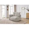 Image de Chauffeuse 1 place avec accoudoir pour canapé modulable VOLTAIRE beige angle gauche BOBOCHIC 1 places