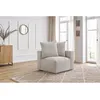 Image de Angle pour canapé modulable VOLTAIRE beige angle droit BOBOCHIC 1 places