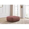 Image de Pouf rectangulaire VOLTAIRE rose BOBOCHIC