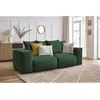 Image de Canapé droit fixe modulable VOLTAIRE vert BOBOCHIC 3 places