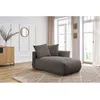 Image de Méridienne avec accoudoir pour canapé modulable VOLTAIRE taupe angle droit BOBOCHIC 1 places