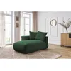 Image de Méridienne avec accoudoir pour canapé modulable VOLTAIRE vert angle gauche BOBOCHIC 1 places