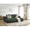Image de Canapé droit fixe 4 places VOLTAIRE assise profonde vert BOBOCHIC