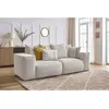 Image de Canapé droit fixe modulable VOLTAIRE beige BOBOCHIC 3 places