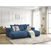 Image de Canapé droit fixe 4 places VOLTAIRE assise profonde bleu foncé BOBOCHIC