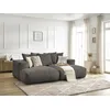 Image de Canapé droit fixe 4 places VOLTAIRE assise profonde taupe BOBOCHIC