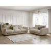 Image de Ensemble canapé droit fixe 3 + 2 places ERNEST taupe BOBOCHIC 5 places