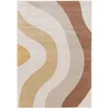 Image de Tapis poils ras NOVA motif abstrait beige 160x230 BOBOCHIC