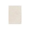 Image de Tapis poils ras SHYLO motif géométrique beige 200x290 BOBOCHIC