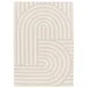 Image de Tapis poils ras SHYLO motif géométrique beige 160x230 BOBOCHIC