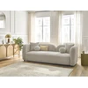 Image de Canapé droit fixe 3 places HAILEY taupe BOBOCHIC