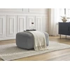 Image de Pouf ASHLEY gris clair BOBOCHIC