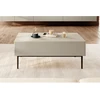 Image de Table basse KASHA Pieds noir beige BOBOCHIC