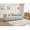 Image de Canapé droit fixe 3 places DENVER beige BOBOCHIC