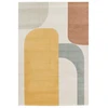 Image de Tapis poils courts ROBIN motif abstrait 160x230 BOBOCHIC