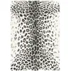 Image de Tapis poils ras MERYL motif léopard imprimé léopard noir 200x290 BOBOCHIC