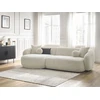 Image de Canapé d'angle fixe ASHLEY beige angle gauche BOBOCHIC 4 places