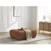 Image de Pouf ANAKIN tissu bouclette orange BOBOCHIC