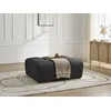 Image de Pouf ANAKIN tissu texturé noir BOBOCHIC
