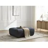 Image de Pouf ANAKIN tissu bouclette bleu foncé BOBOCHIC