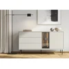 Image de Buffet 2 portes 3 tiroirs 161 cm ESPERA avec LEDS BOBOCHIC