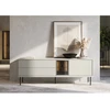 Image de Meuble TV 2 portes 2 tiroirs 161 cm ESPERA avec LEDS BOBOCHIC