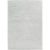 Image de Tapis poils ras HERVE motif abstrait bicolore 200x290 BOBOCHIC
