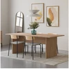 Image de Table à manger 200 cm AGATHE effet chêne BOBOCHIC