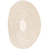Image de Tapis poils courts BRIAC motif géométrique marron 200x290 BOBOCHIC