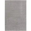 Image de Tapis poils ras HERVE motif abstrait gris 200x290 BOBOCHIC
