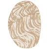 Image de Tapis poils courts ORIAN motif abstrait marron 200x290 BOBOCHIC