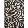 Image de Tapis poils ras ZAYN motif abstrait gris 200x290 BOBOCHIC