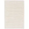 Image de Tapis poils longs CYRELLO motif graphique ecru 120x170 BOBOCHIC
