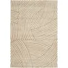 Image de Tapis poils courts STAN motif abstrait marron 120x170 BOBOCHIC