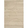 Image de Tapis poils ras HERVE motif abstrait marron 120x170 BOBOCHIC