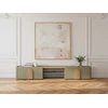 Image de Meuble TV 1 porte 1 tiroir 220 cm ENYRA vert BOBOCHIC