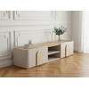 Image de Meuble TV 1 porte 1 tiroir 170 cm ENYRA beige BOBOCHIC