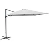 Image de Parasol déporté NH - Toile carré 300 x 300 cm - Couleur blanche