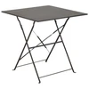 Image de Guéridon Cuba carré - 70 x 70 cm - gris