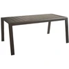 Image de Table de jardin Le Marseille II en aluminium/lattes - 160 x 68 cm - graphite
