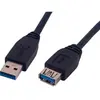Image de Mcl usb 3.0, m/fm, 3m câble usb usb 3.2 gen 1 (3.1 gen 1) usb a 5 gbit/s noir