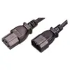 Image de Mcl cable electric male/female 5m noir coupleur c14 coupleur c13