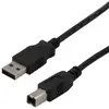 Image de MCL 5m USB A/USB B, 5 m, USB A, USB B, USB 2.0, Mâle/Mâle, Noir MC922AB-5M/N