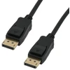 Image de MCL MC390E-3M, 3 m, DisplayPort, DisplayPort, Mâle, Mâle, Noir